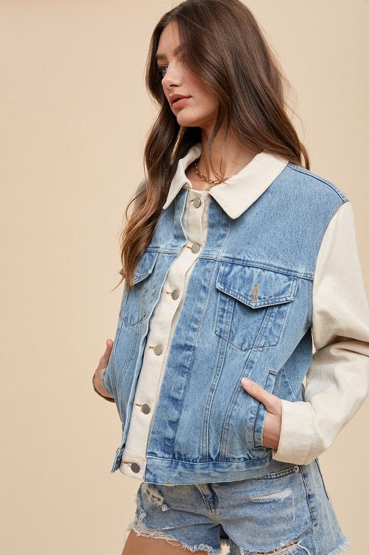 Out all Day Denim Jacket