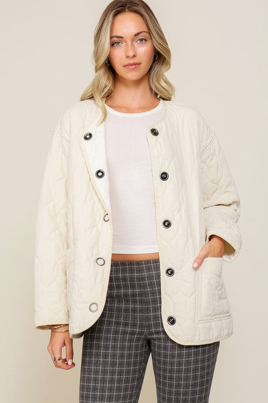 Quilted Puffer Jacket