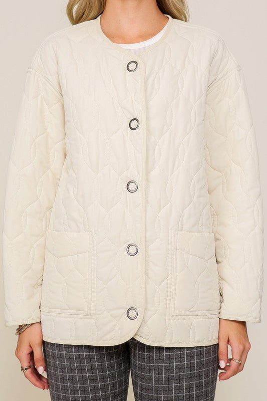 Quilted Puffer Jacket