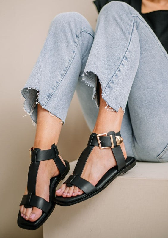 Ava Buckle Sandal