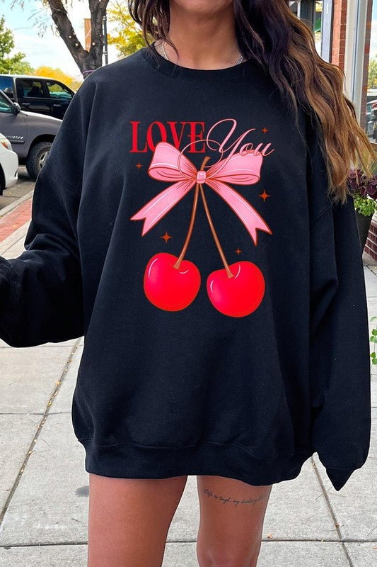 Love You Cherries Sweatshirt