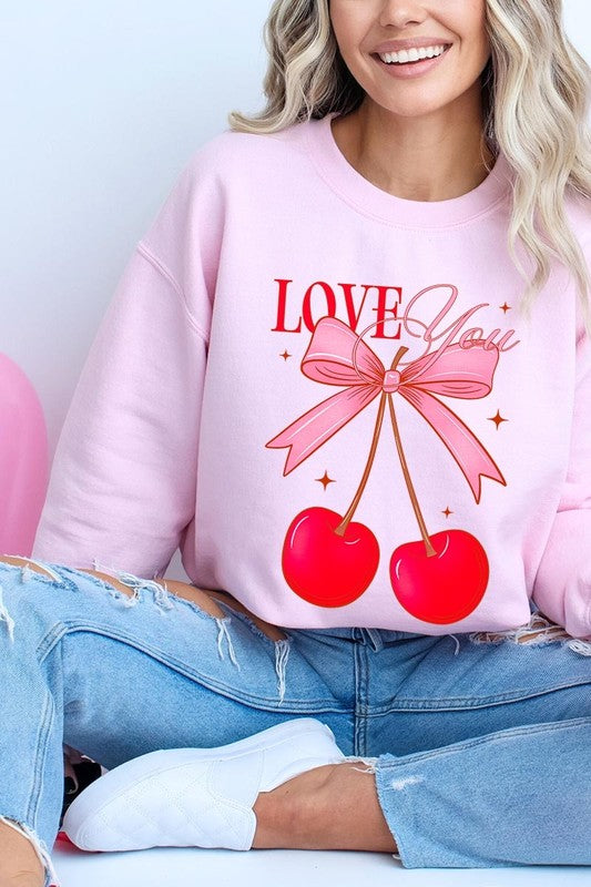 Love You Cherries Sweatshirt