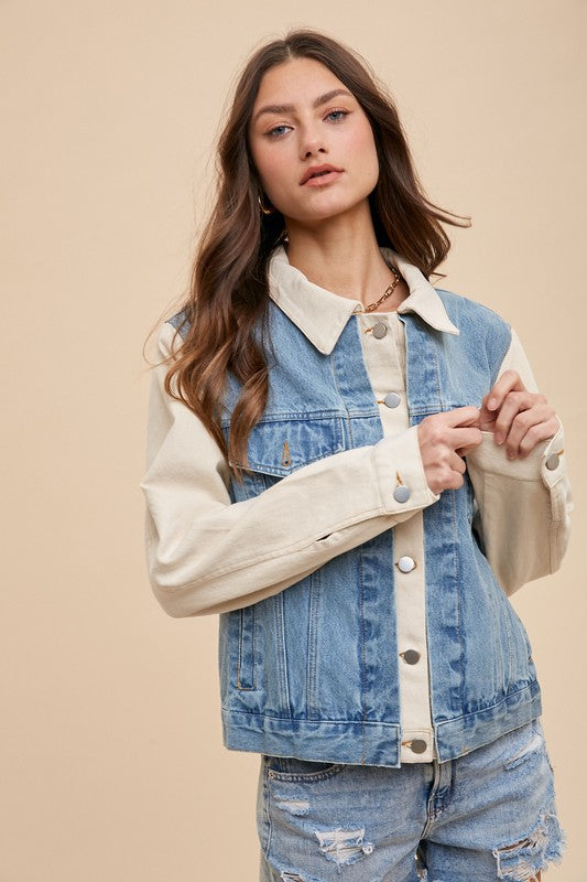 Out all Day Denim Jacket