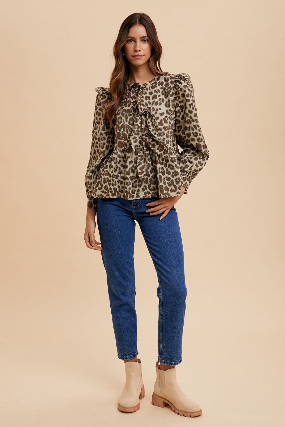 Julia Peplum Blouse