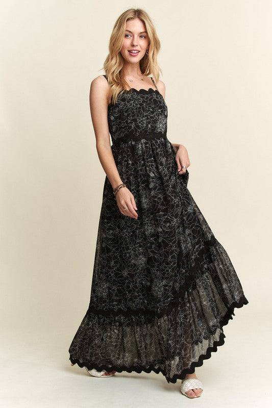 Midnight Magic Maxi Cami Dress