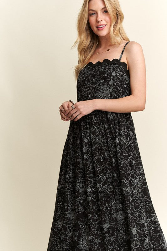 Midnight Magic Maxi Cami Dress