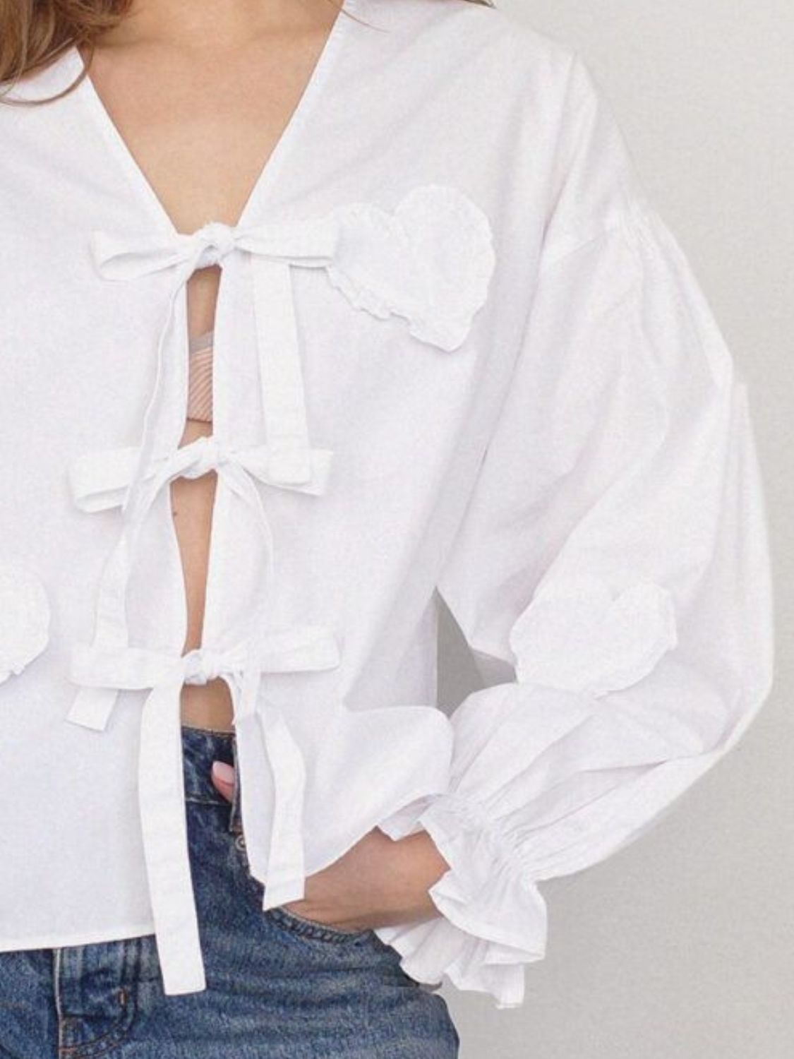 Florence Tied Blouse