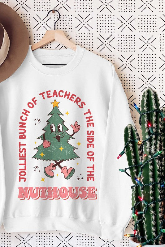 JOLLIEST BUNCH OF TEACHERS Graphic Sweatshirt
