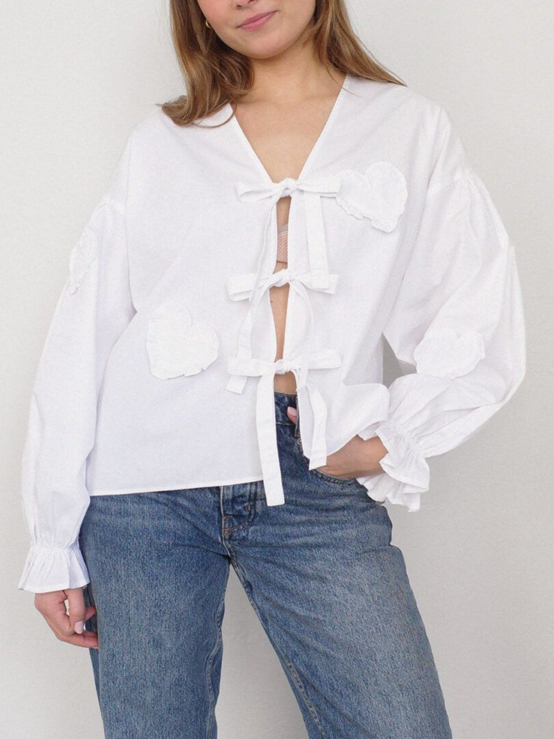 Florence Tied Blouse