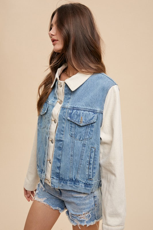 Out all Day Denim Jacket