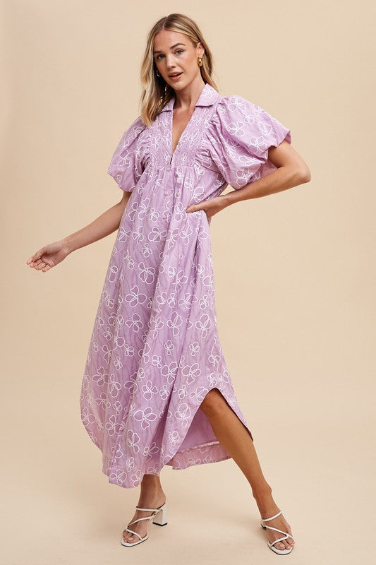 Beth Anne Puff Sleeve Dress